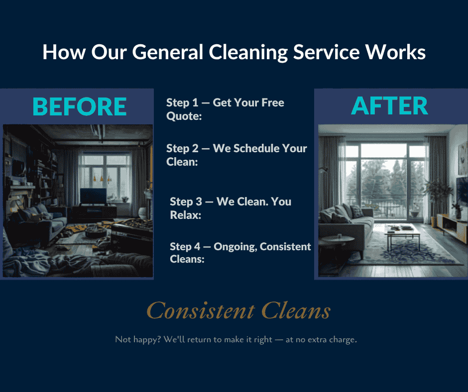 How Our General Cleaning Service Works